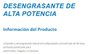 Imagen de LIQUIDO DESENGRASANTE CONCENTRADO MULTIUSO 1 GALON (3,784)